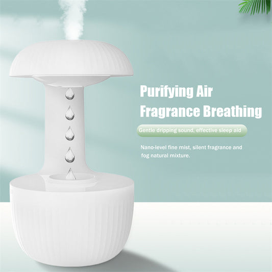 Anti-Gravity Humidifier – Ultra-Quiet Cool Mist with Mesmerizing Floating Water Drops