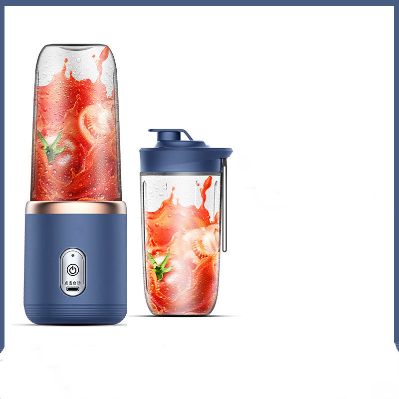 Portable 6-Blade USB Blender | Mini Juicer Cup for Smoothies & Ice Crushing