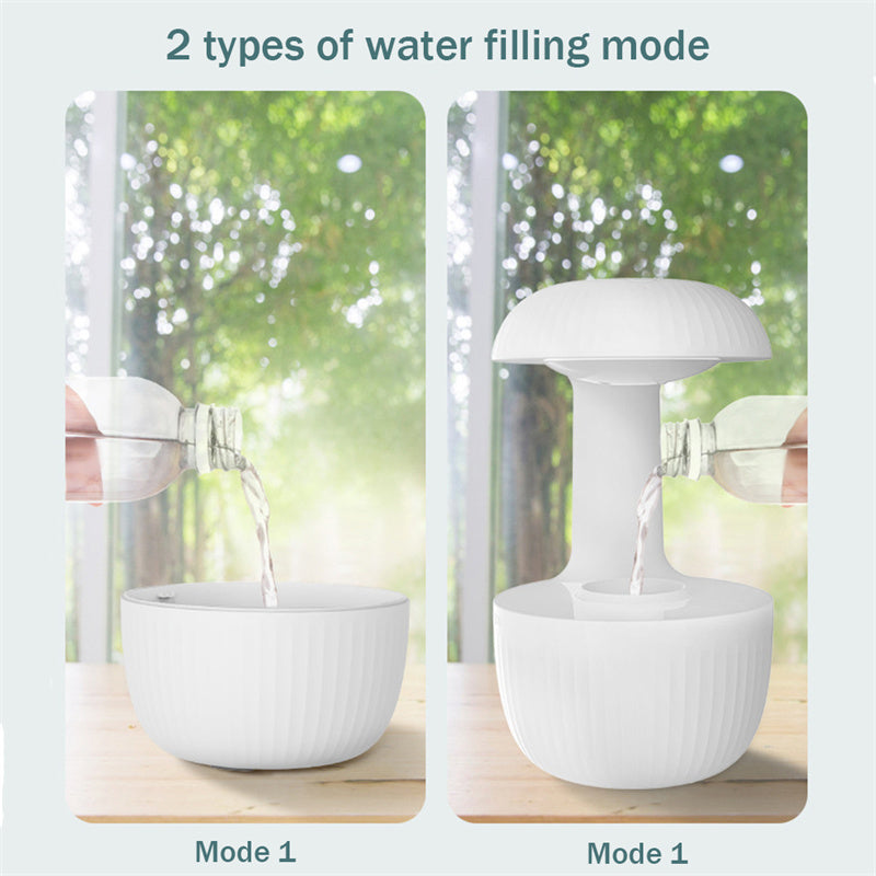 Anti-Gravity Humidifier – Ultra-Quiet Cool Mist with Mesmerizing Floating Water Drops