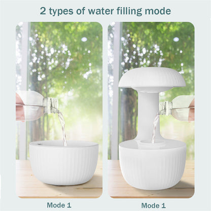 Anti-Gravity Humidifier – Ultra-Quiet Cool Mist with Mesmerizing Floating Water Drops