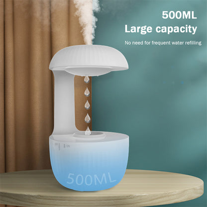Anti-Gravity Humidifier – Ultra-Quiet Cool Mist with Mesmerizing Floating Water Drops